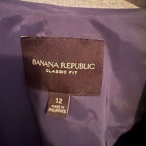 Banana Republic Classic Fit Blazer - gray